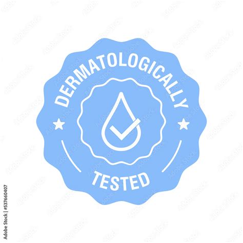 drop tested logo|dermatology test logos.